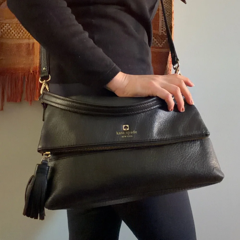 Kate Spade 2Way Leather Shoulder Crossbody Bag - Picture 9 of 11
